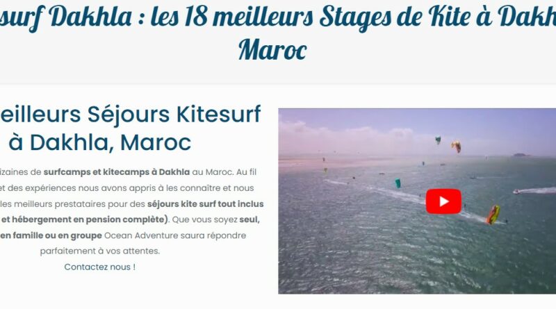 Kitesurf Dakhla : les 18 meilleurs Stages de Kite à Dakhla, Maroc